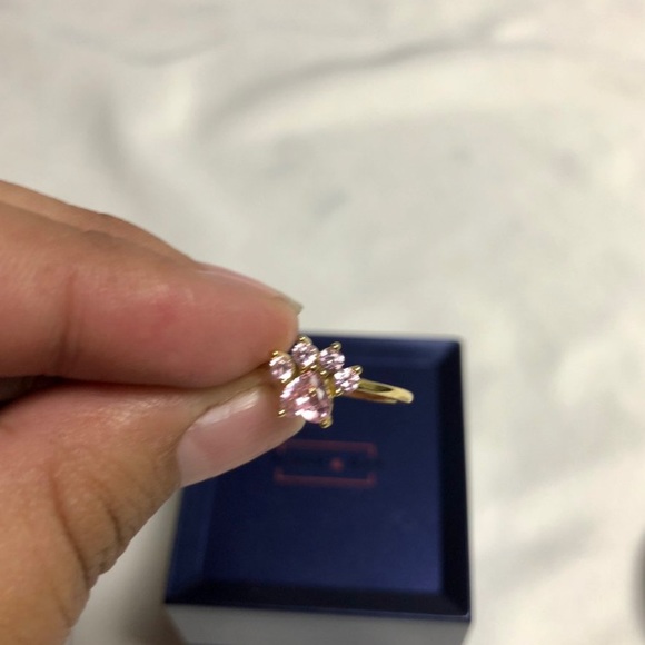 Rose Quartz Paw Ring 💗🐾 - Picture 2 of 2